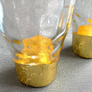 PENETRATION TUMBLER GLASS (2 PIECES), Kanazawa Gold Leaf