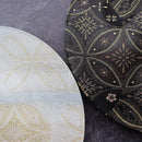2-piece set Shippo pattern (Seven treasures) Black & White | Nishijin Textiles | RE:NISTA
