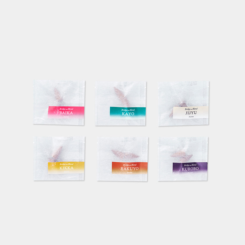 Incense Corns] SIX IN SENSE (2Corns x 6) | SCENT of JAPAN | Bridge