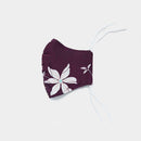 KINUMASK ROUND (UNISEX) C, Facemask, Kyoto Yuzen Dyeing