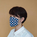 KINUMASK SQUARE (UNISEX) H, Facemask, Kyoto Yuzen Dyeing