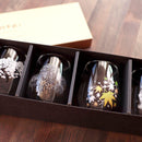 SHUN JAPAN FOUR SEASONS MAGIC (4 PIECES), Glass, Mino Ware