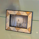 WOOD PHOTO FRAME (SILVER), Picture Frame, Edo Art Dolls
