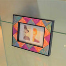 WOOD PHOTO FRAME (PINK & BLUE), Picture Frame, Edo Art Dolls
