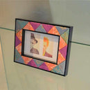 WOOD PHOTO FRAME (PINK & BLUE), Picture Frame, Edo Art Dolls