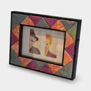 WOOD PHOTO FRAME (PINK & BLUE), Picture Frame, Edo Art Dolls