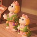 MANEKI NEKO, WISH TO THE STAR (CREPE MULTICOLOR), Beckoning Lucky Cat, Edo Art Dolls
