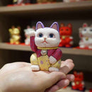 MANEKI NEKO, GLOW, Beckoning Lucky Cat, Edo Art Dolls