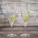 AUTUMN LEAVES MAGIC (2 PIECES), Champagne Glass, Mino Ware