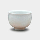 FIVE-COLORED FLOWER CRYSTAL TEA BOWL (5 PIECE SET), Kyo Ware, Kiyomizu Ware