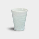 FLOWER CRYSTAL (WHITE) SMALL CUP, Kyoto Ware, Kiyomizu Ware