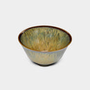 YELLOW TAKI TENMOKU CUP, Kyoto Ware, Kiyomizu Ware