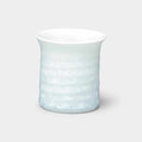 FLOWER CRYSTAL (WHITE) TUMBLER, Kyoto Ware, Kiyomizu Ware