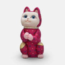MANEKI NEKO, WISH TO THE STAR (GLOW), Beckoning Lucky Cat, Edo Art Dolls