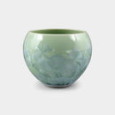 FLOWER CRYSTAL TEA BOWL (5 PIECE SET), Kyoto Ware, Kiyomizu Ware