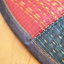 RUSH RUG DENIM F JOY RED, Tatami Rug