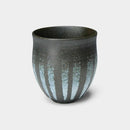 HIBIKI GLAZED YUNOMI, Japanese Tea Cup, Kyoto Ware, Kiyomizu WareS