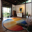 RUSH RUG DENIM F JOY RED, Tatami Rug