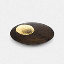 OBOROTSUKI PLATE 240 (LACQUER), Large Plate, Platter, Kanazawa Gold Leaf