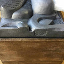 TISSUE CASE (ONIGAWARA WITH A GLARING FACE), Tissue Box Cover, Sanshu Onigawara Crafts