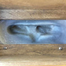 TISSUE CASE (ONIGAWARA WITH A GLARING FACE), Tissue Box Cover, Sanshu Onigawara Crafts