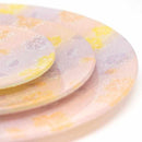 PLATE (SAKURA) PINK & BLUE 6 PIECE SET, Nishijin Textile