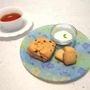 PLATE (SAKURA) PINK & BLUE 6 PIECE SET, Nishijin Textile