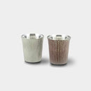 GUINOMI MATSUKAZE RED AND WHITE SET, Sake Cup, Osaka Naniwa Suzuki