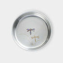 WAJIMA FINISH JUJUBE DRAGONFLY LACQUER WORK, Japanese Tea Cup, Osaka Naniwa Suzuki