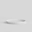 PLATE MEDIUM MATT WHITE, Arita Ware