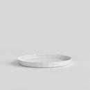 PLATE MEDIUM GLOSS WHITE, Arita Ware
