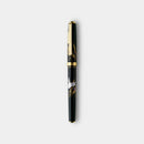 MAKIE FOUNTAIN PEN, MOON AND RABBIT (Nib 18kt Gold M), Kanazawa Gold Leaf