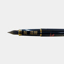 MAKIE FOUNTAIN PEN GOLDFISH (Nib 18kt Gold M), Kanazawa Gold Leaf