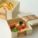 ANTIQUE FOIL Three Tiers (WHITE) JUBAKO BENTO BOX | Kanazawa Gold Leaf | HAKUICHI