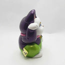 MANEKI NEKO, LEATHER ENAMEL, Beckoning Lucky Cat, Edo Art Dolls