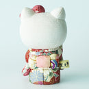 HELLO KITTY (PURPLE), Beckoning Lucky Cat, Edo Art Dolls