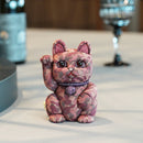 MANEKI NEKO CAMOUFLAGE (RED), Beckoning Lucky Cat, Edo Art Dolls
