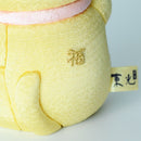 MANEKI NEKO FENG SHUI DX YELLOW (M), Beckoning Lucky Cat, Edo Art Dolls