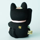 MANEKI NEKO FENG SHUI DX BLACK (M), Beckoning Lucky Cat, Edo Art Dolls