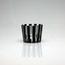 KUROCO STRIPE GUINOMI, Edo Kiriko Glass