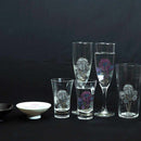 HANABI (FIREWORKS) MAGIC (2 PIECES), Champagne Glass, Mino Ware