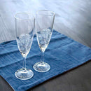 HANABI (FIREWORKS) MAGIC (2 PIECES), Champagne Glass, Mino Ware