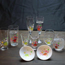 AUTUMN LEAVES MAGIC (2 PIECES), Champagne Glass, Mino Ware