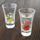 AUTUMN LEAVES MAGIC (2 PIECES), Glass, Mino Ware