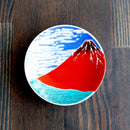 AKAFUJI, Small Dish, Plate/Mamezara (Bean Plate), Small Plate, Kutani Ware