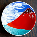 AKAFUJI, Small Dish, Plate/Mamezara (Bean Plate), Small Plate, Kutani Ware