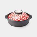 7.08-Inch-wide HOT POT with ORANGE-YELLOW LID |  Color & Design Change| MINO WARES | Marumo Takagi