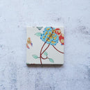 KEMONODE CERAMIC TILE NO.2, Art Panel, Dish Set, Kyoto Yuzen Dyeing