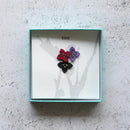 tint (HYDRANGEA) A, Brooch, Kyoto Yuzen Dyeing