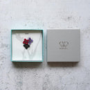 tint (HYDRANGEA) A, Brooch, Kyoto Yuzen Dyeing